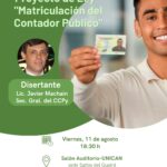 Socialización sobre: Proyecto de Ley – Matriculación del Contador Público.