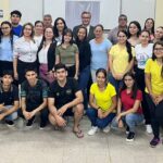 Nuevos estudiantes de la FACEM – período académico 2024 sede Saltos del Guairá.