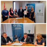 Firma de convenio de Cooperación entre la Facultad de Ciencias Económicas y Empresariales y la Circunscripción Judicial de Canindeyú.