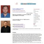 Publicación de artículo científico en Revista.