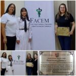 LA FACEM recibe un Certificado de Reconocimiento y Gratitud del Colegio Nacional Saltos del Guairá.