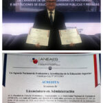 Carrera de Licenciatura en Administración sede Saltos del Guairá acreditada por la ANEAES.