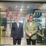 Decano de la FACEM visita UNIOESTE de Cascavel, Paraná, Brasil